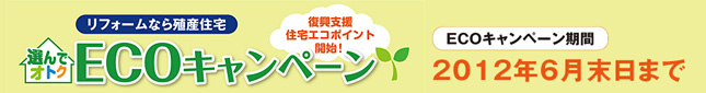 選んでオトク ECOキャンペーン